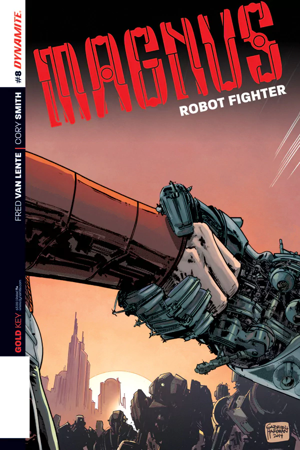 Comic Magnus, Robot Fighter Image