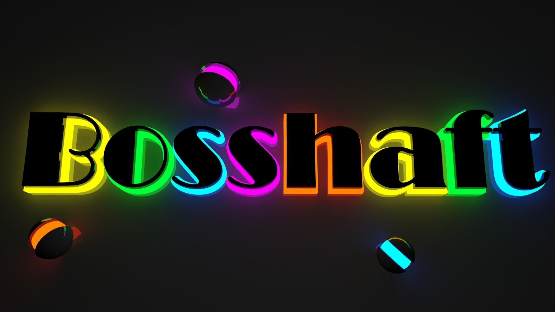 Download Glow Bosshaft Abstract 3D Art
