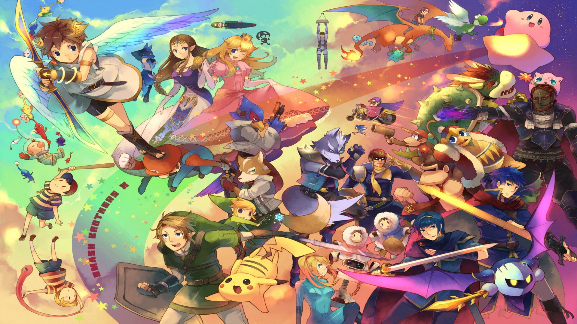 Download Video Game Super Smash Bros. Melee Art