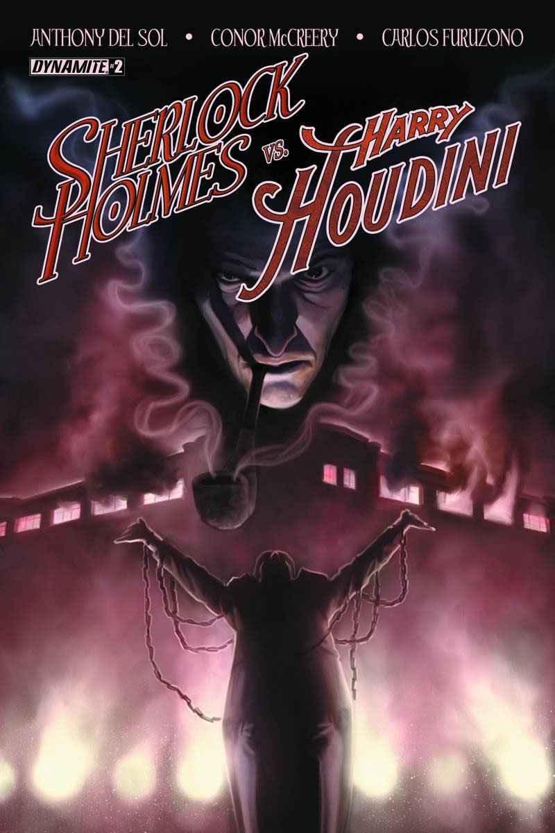 Download Comic Sherlock Holmes Vs Harry Houdini Art