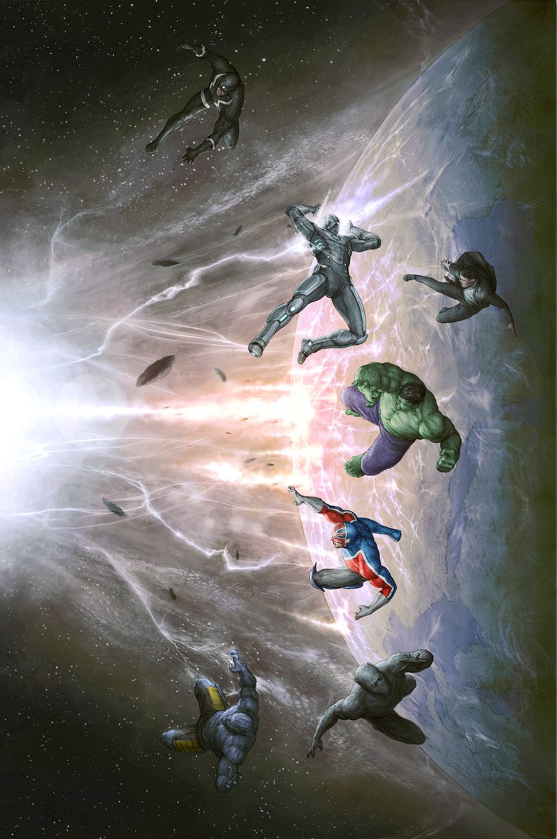 Download Comic New Avengers Art