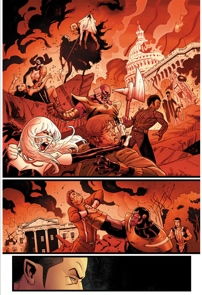 Comic new avengers Image