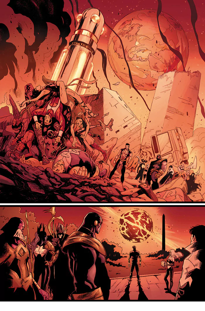 Comic new avengers Image