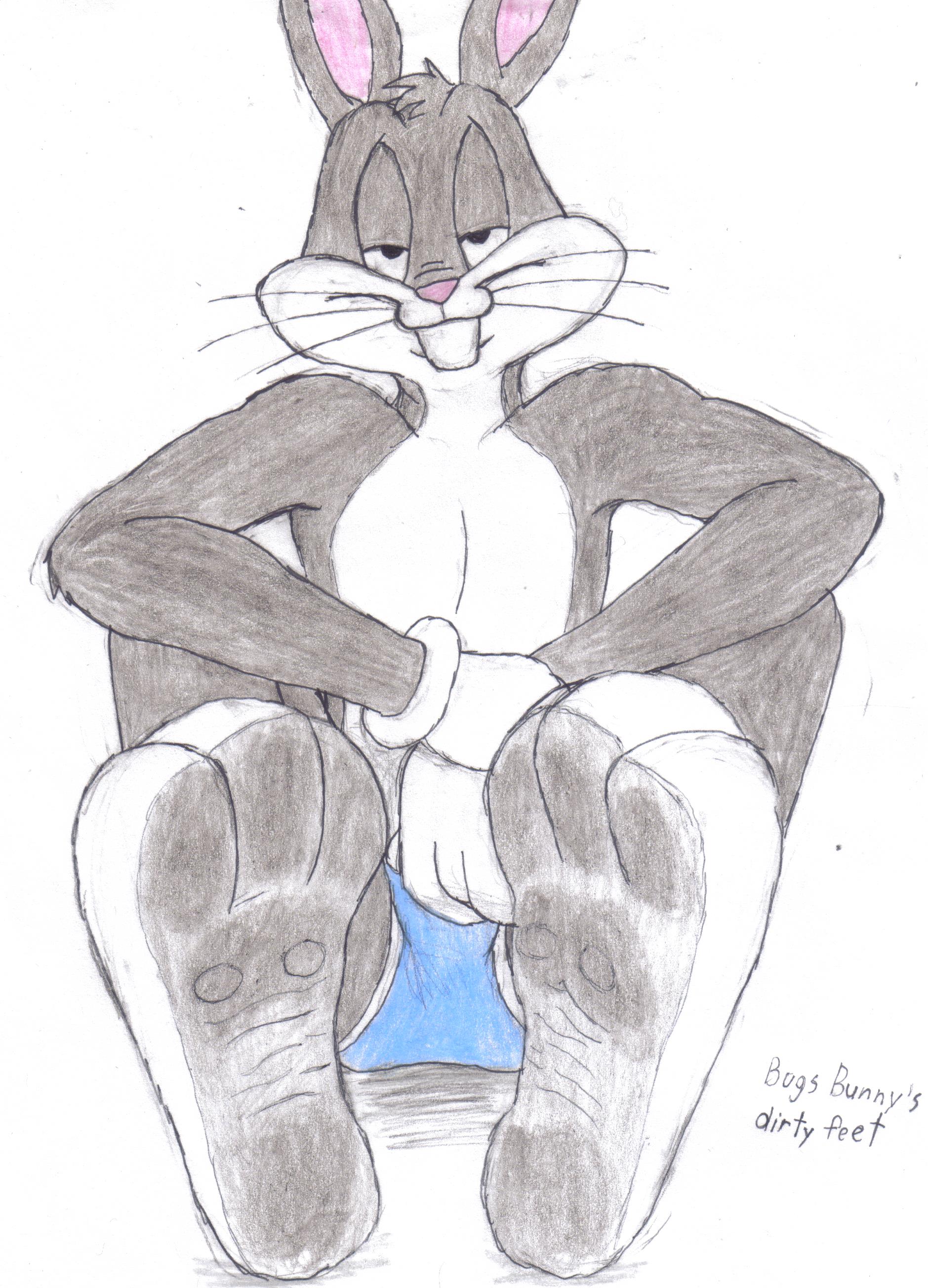 Bugs Bunny drawing by bernard94