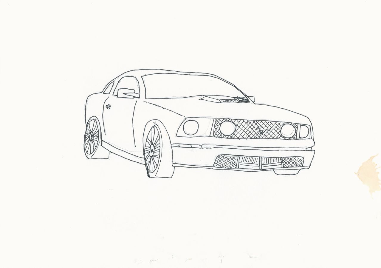 mustang by Flamdring