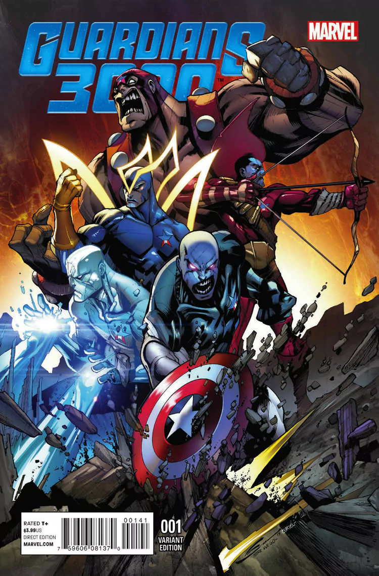 Comic guardians 3000 Image