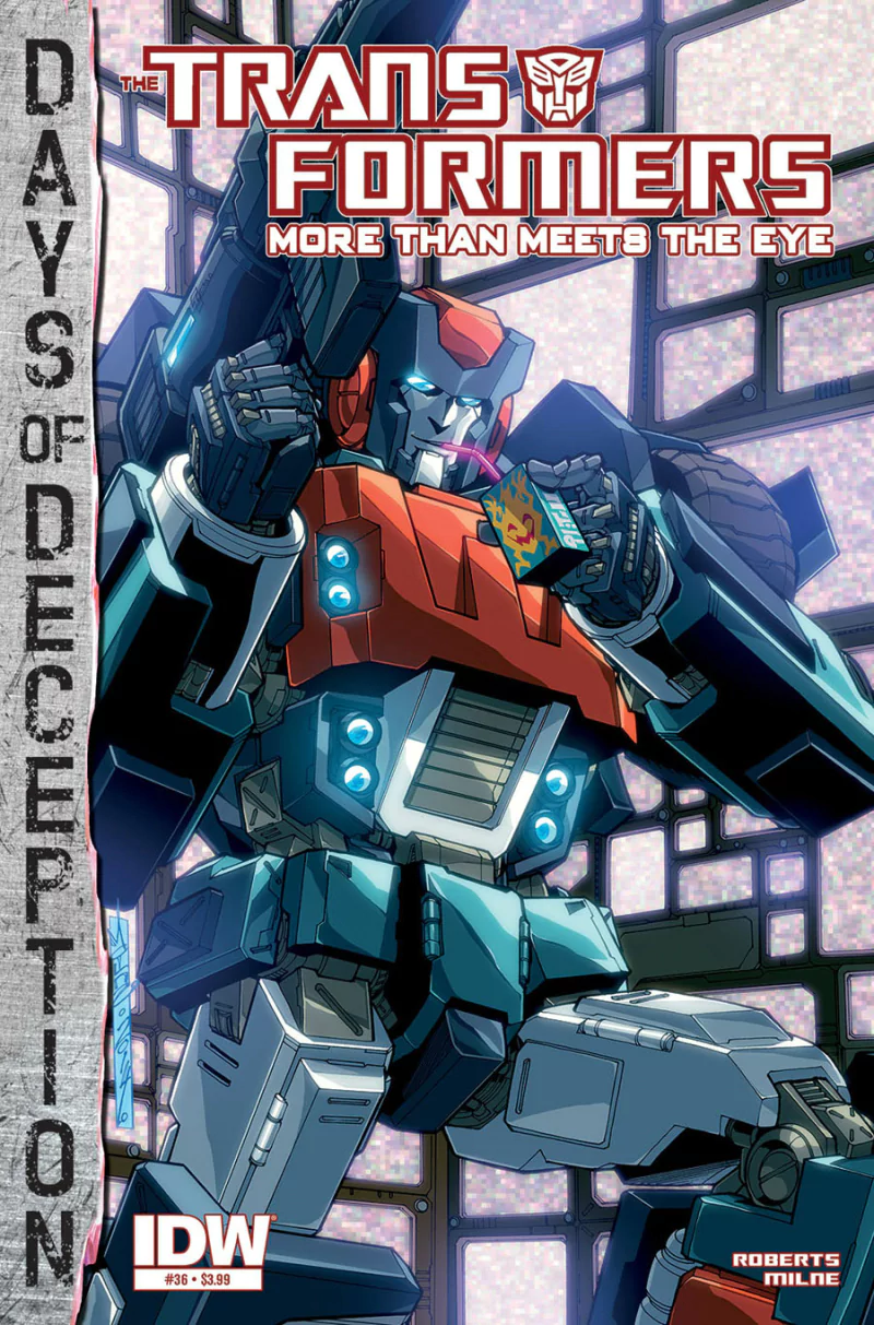 Comic transformers: more than meets the eye Image