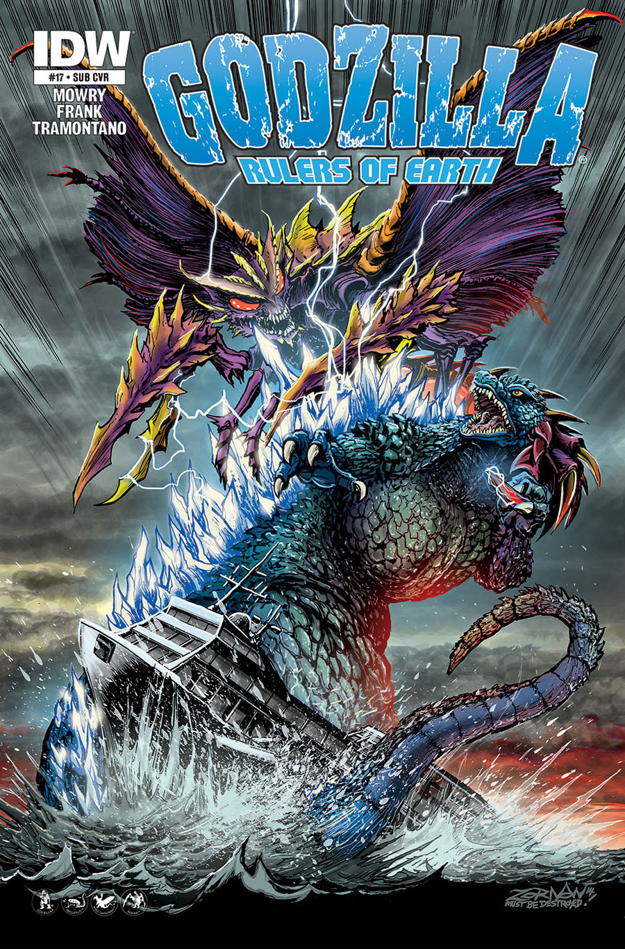 Godzilla: Rulers Of Earth Art