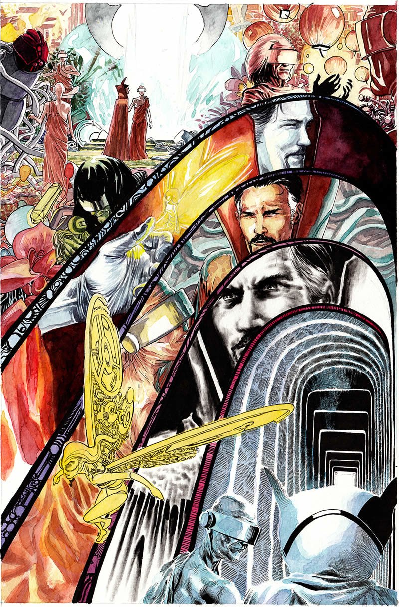 Download Comic New Avengers Art