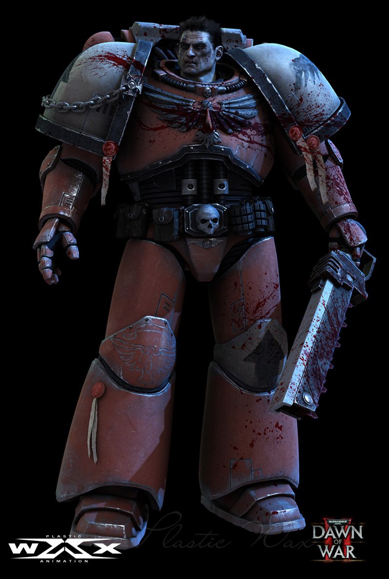 Download Video Game Warhammer 40,000: Dawn Of War II Art