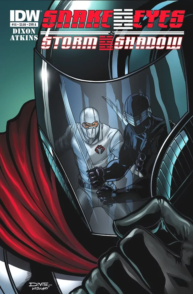 Comic snake eyes Image