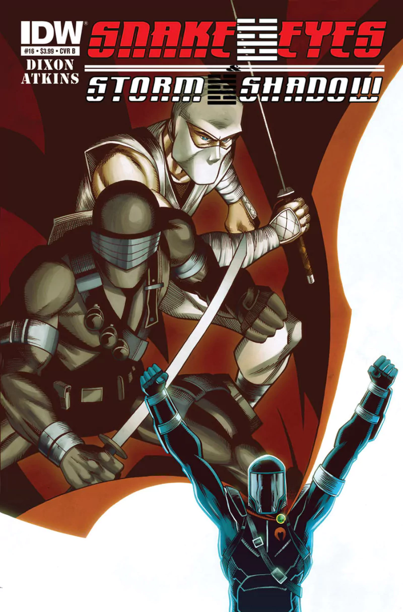 Comic snake eyes Image