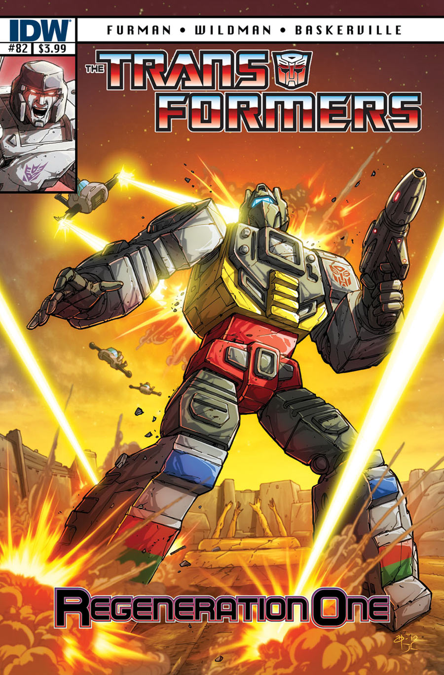 Transformers: Regeneration One Art