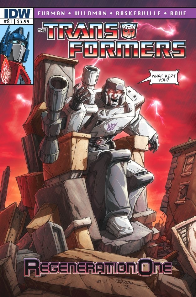 Download Comic Transformers: Regeneration One Art