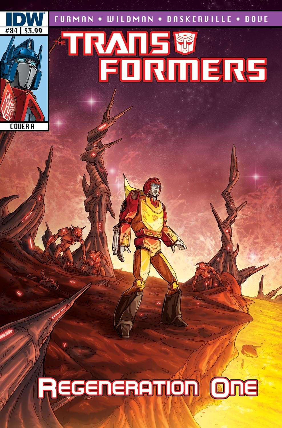 Download Comic Transformers: Regeneration One Art