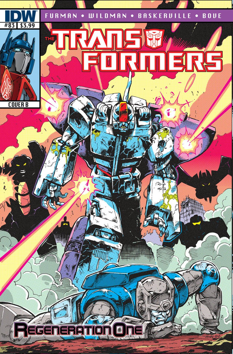 Download Comic Transformers: Regeneration One Art