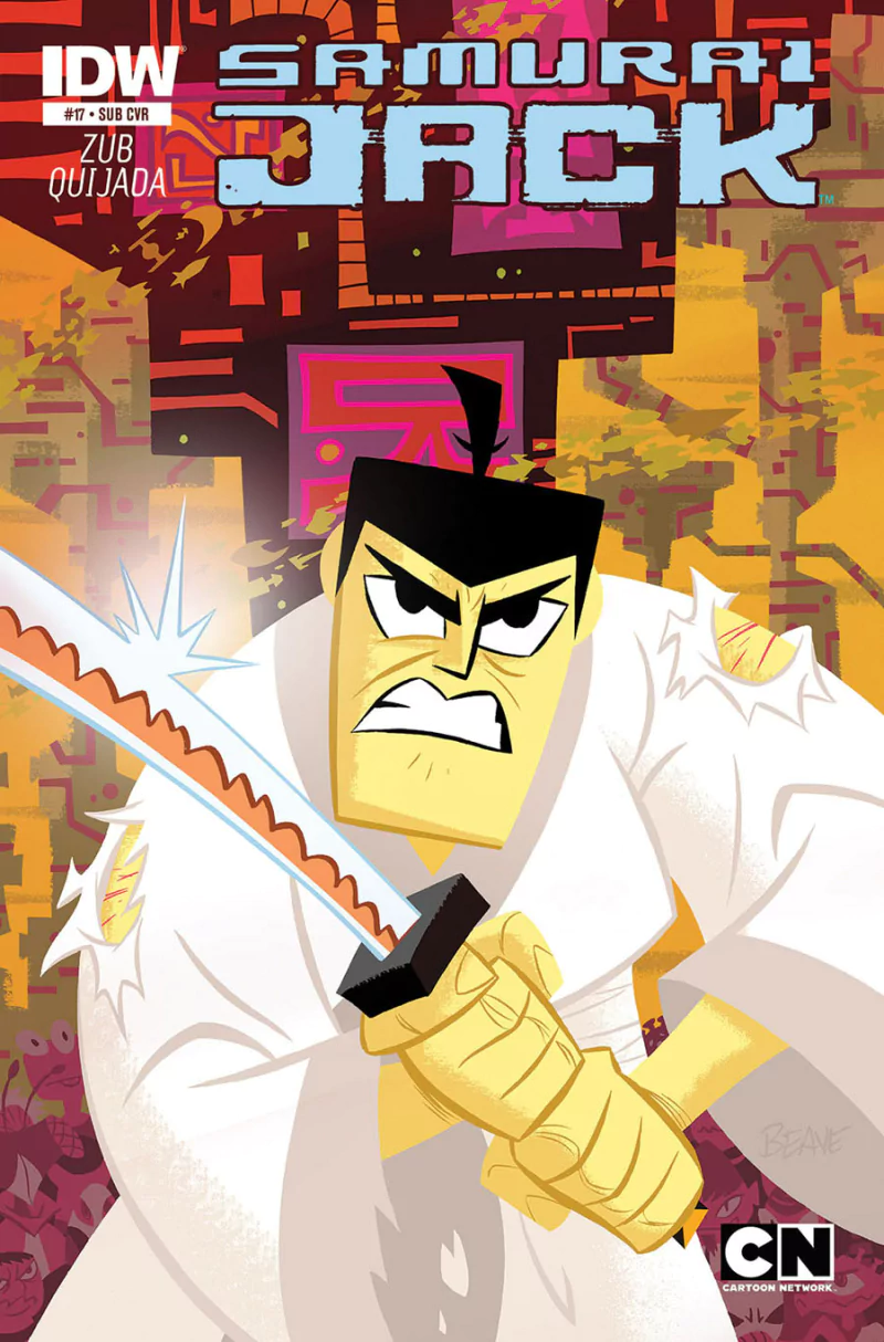 Comic Samurai Jack Image