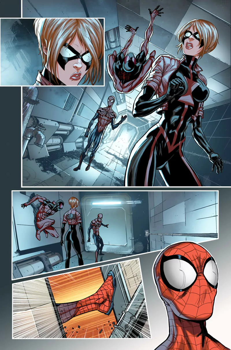 Comic scarlet spiders Image