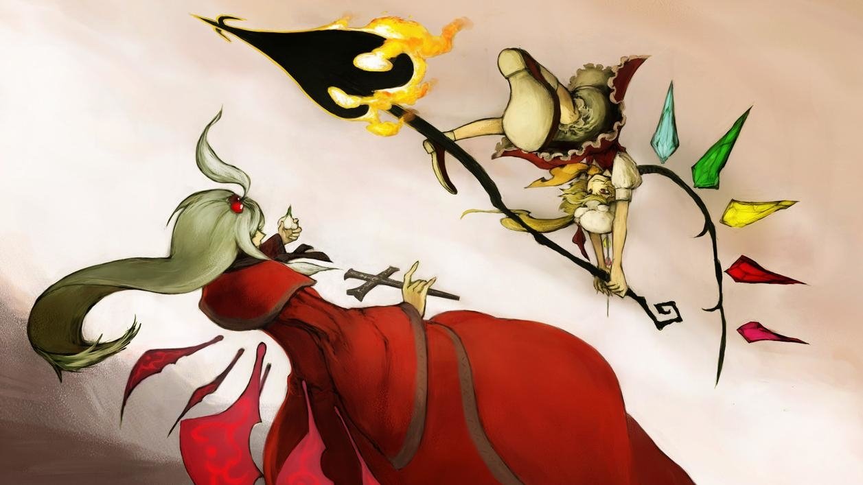 Download Flandre Scarlet Shinki (Touhou) Anime Touhou Art