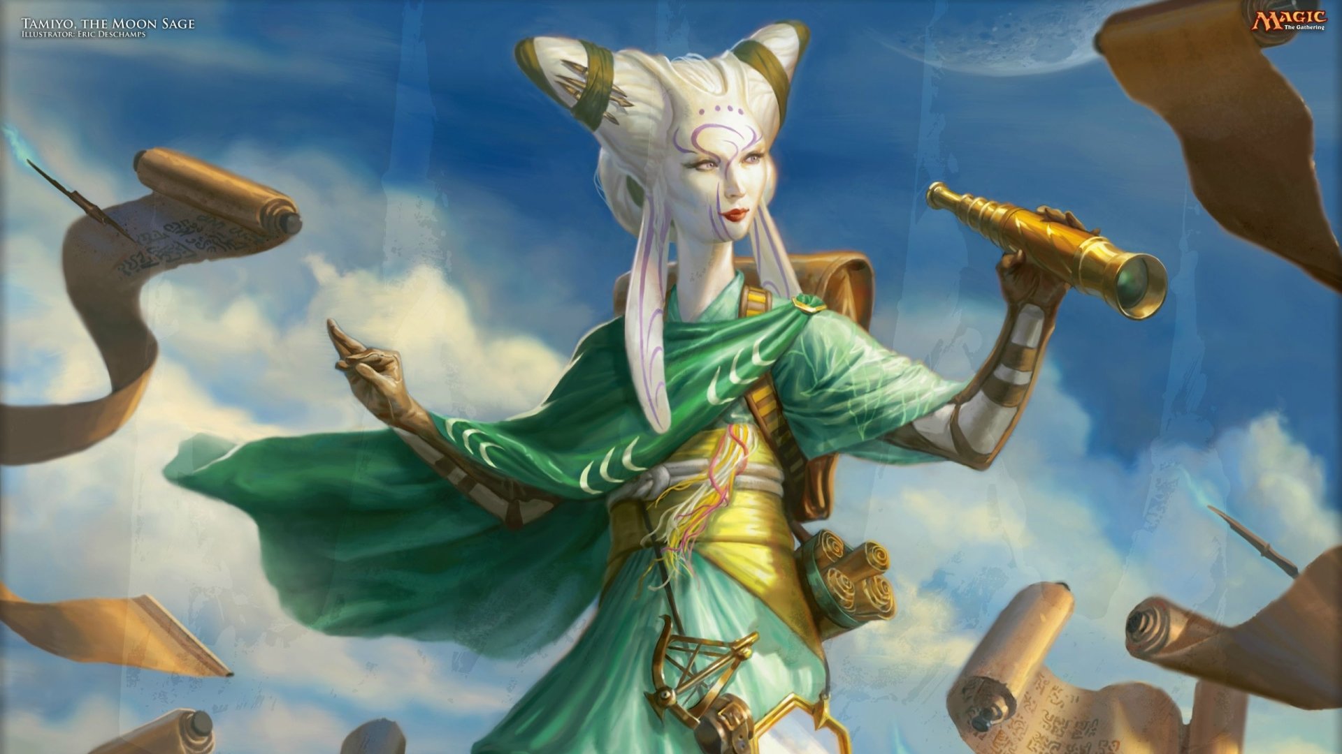 Download Man Made Magic: The Gathering Tamiyo The Moon Sage Art