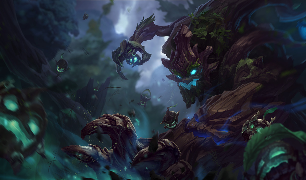 Download Dark Lexus GS 300h Tree Maokai (League Of Legends) Video Game League Of Legends Dark Gaming Art