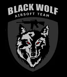 artistic black wolf Image