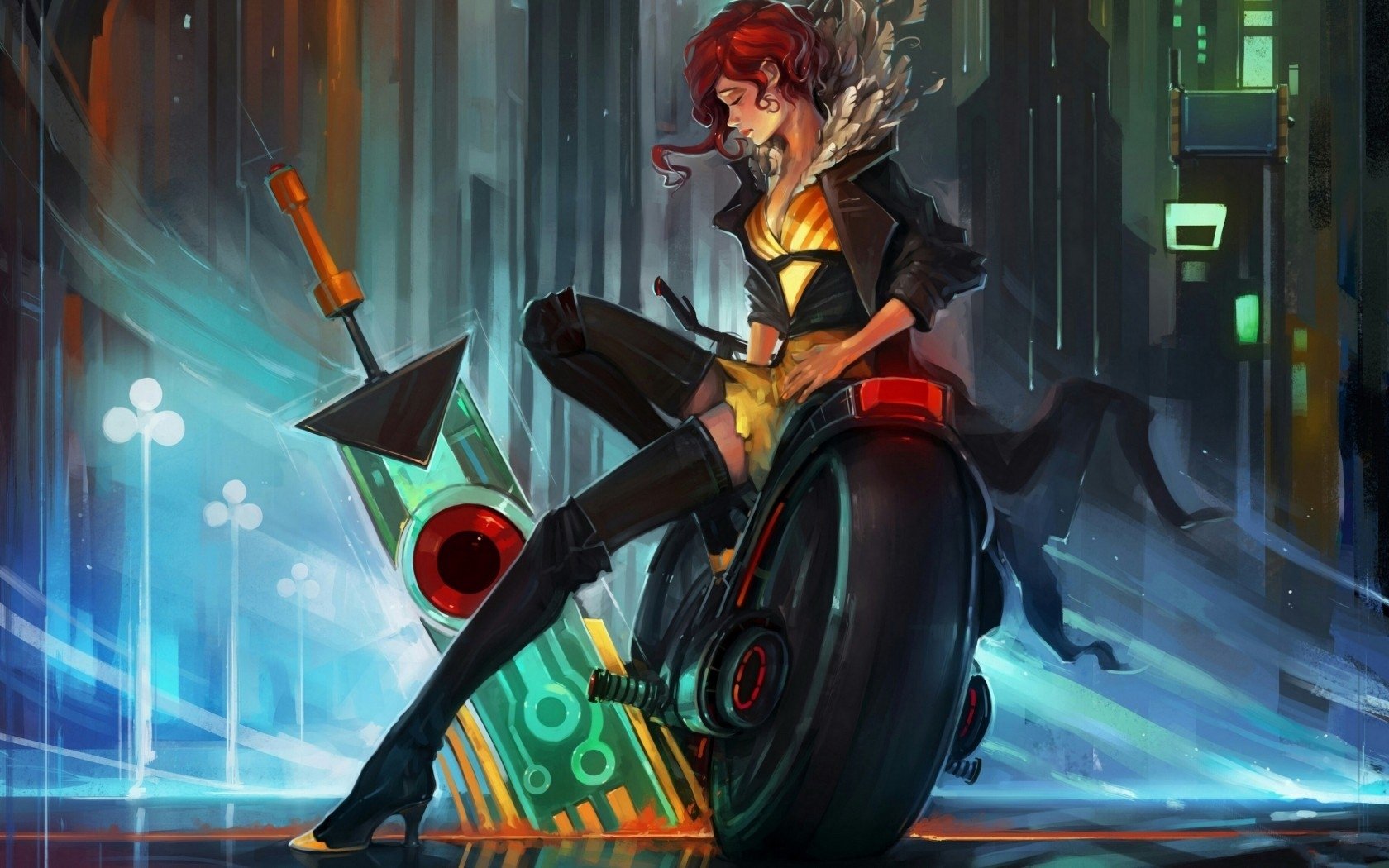Download Video Game Transistor Art