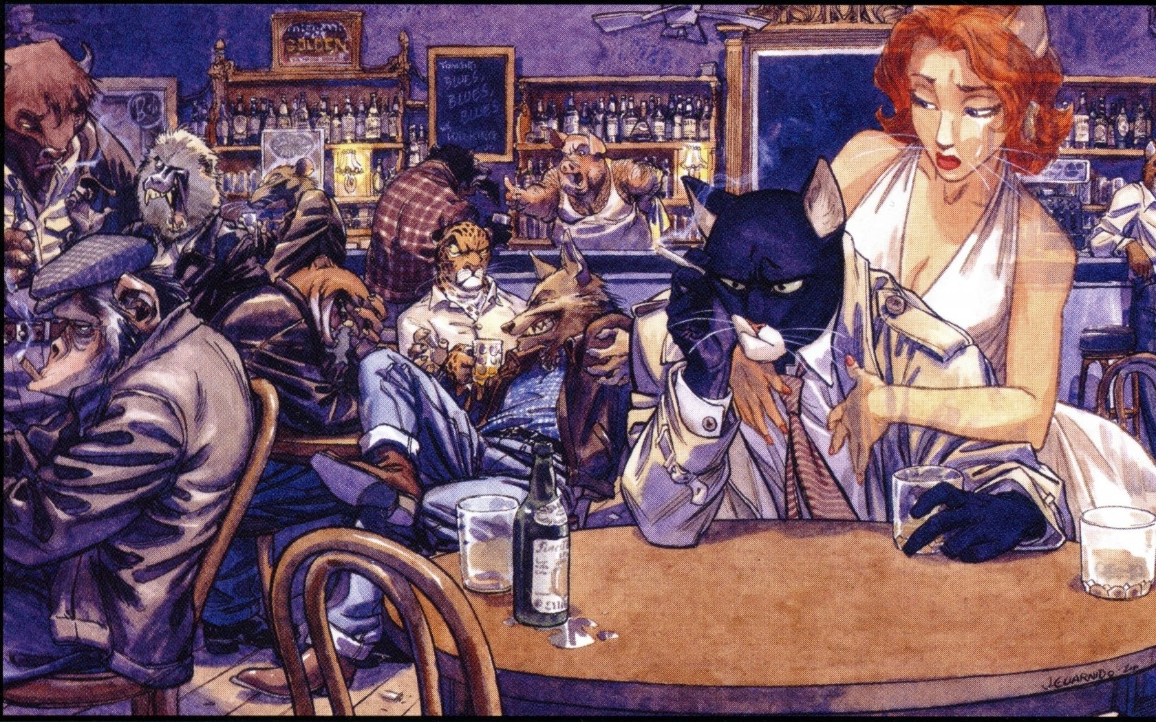 Download Comic Blacksad Art