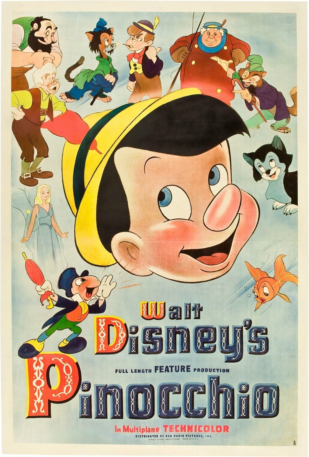 Download Movie Pinocchio (1940) Art