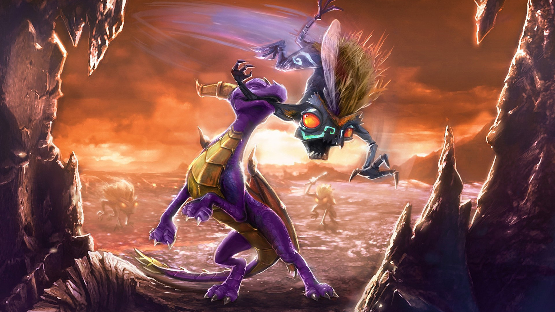 Spyro the Dragon Art