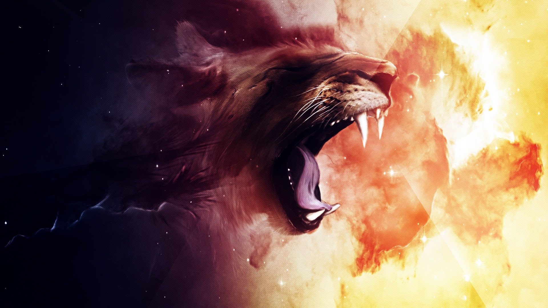 Fantasy Lion Art