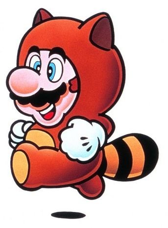 Download Video Game Mario Mascot Super Mario Raccoon Suit Art
