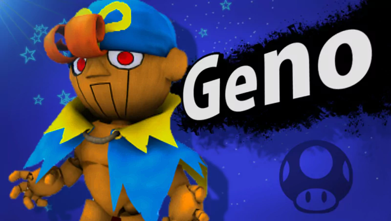 Geno video game Super Mario RPG: Legend of the Seven Stars Super Mario RPG 3D Model Image