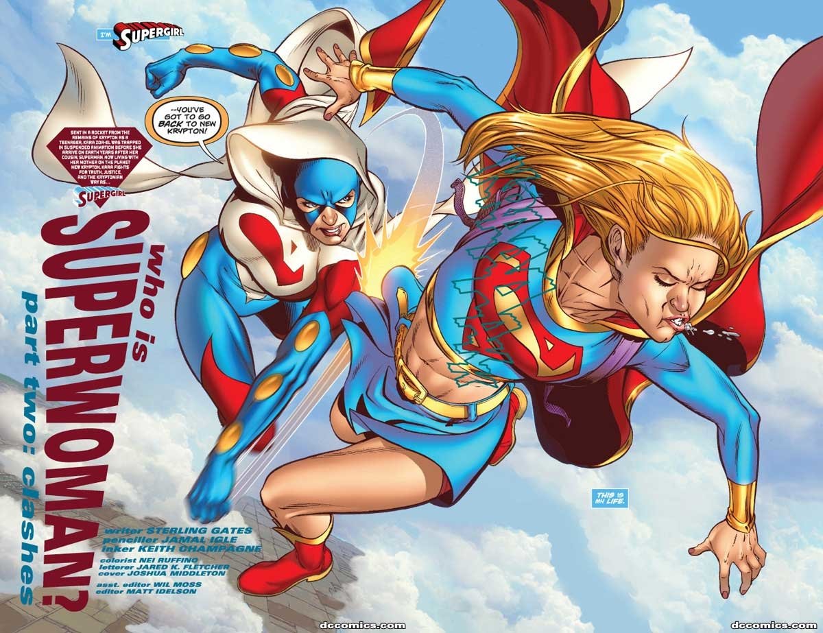 Download Kara Zor‑El DC Comics Supergirl Comic Superwoman Art