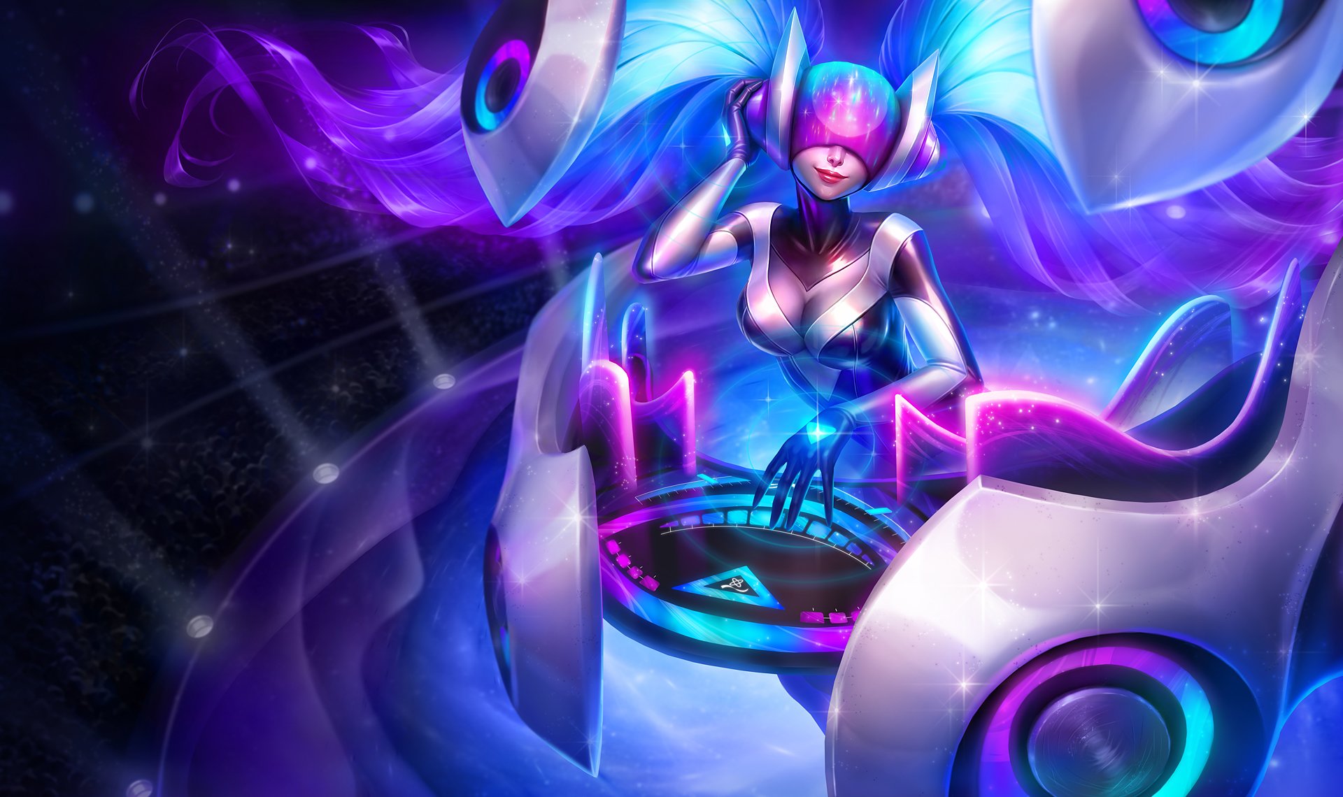 Download Sona (League Of Legends) Video Game League Of Legends Art, image size:1920x1140