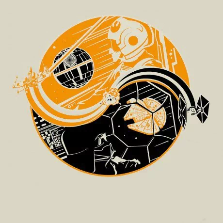  Star wars ying yang