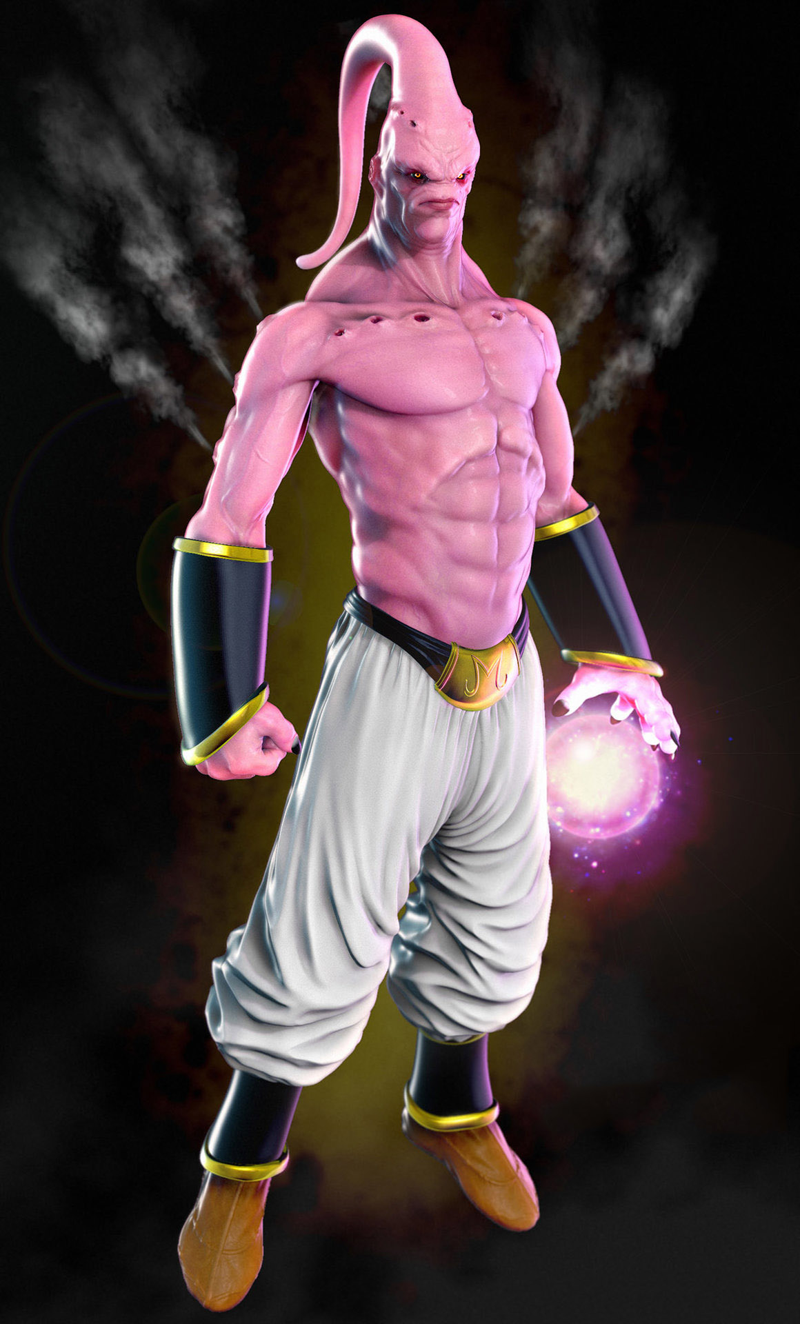 View, Download, Rate, and Comment on this Super Buu Art. art,arts,artistic,...