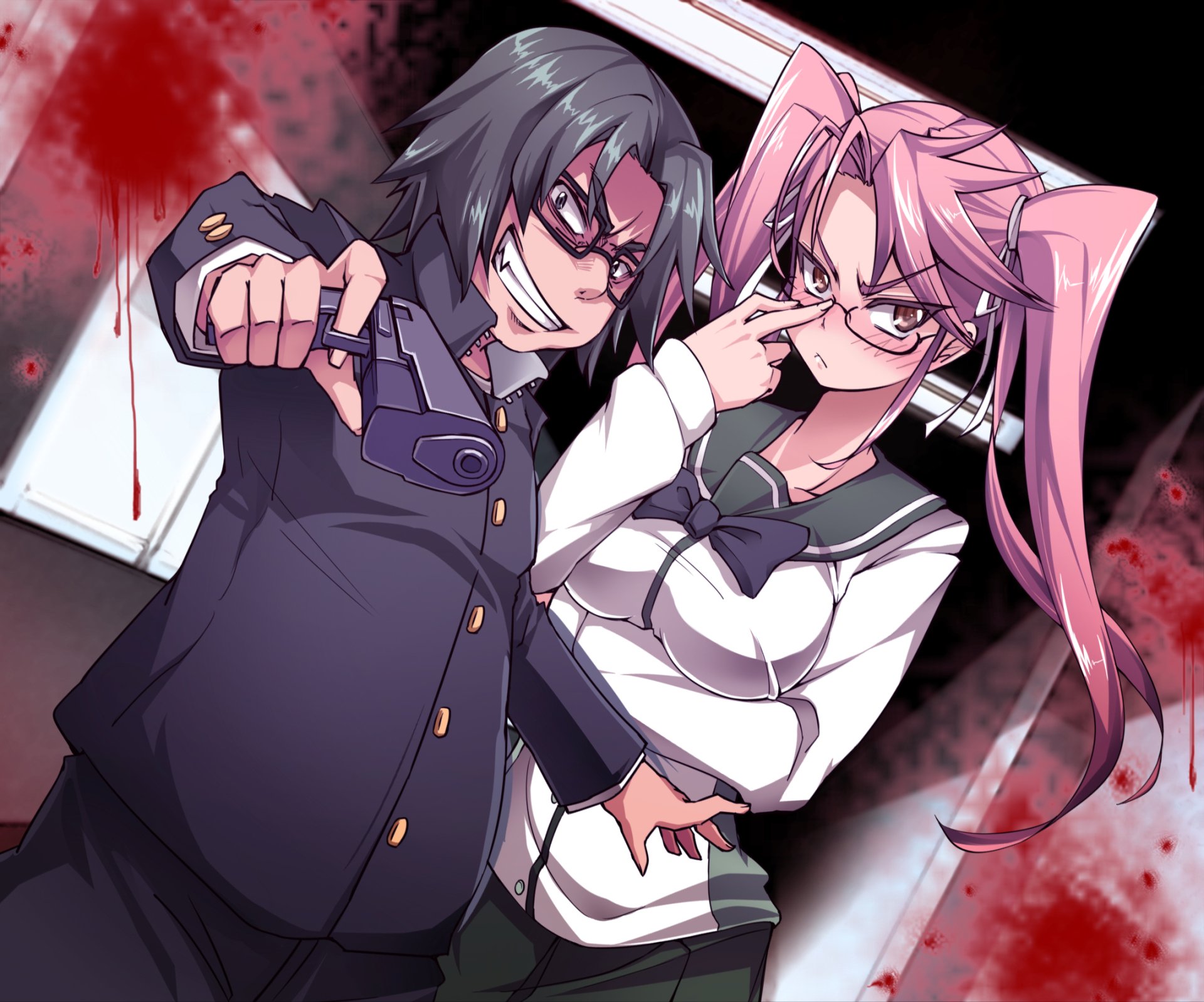 Download Anime Highschool Of The Dead Art