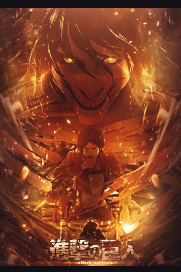 Eren Jaeger transformation in titan Art - ID: 74062