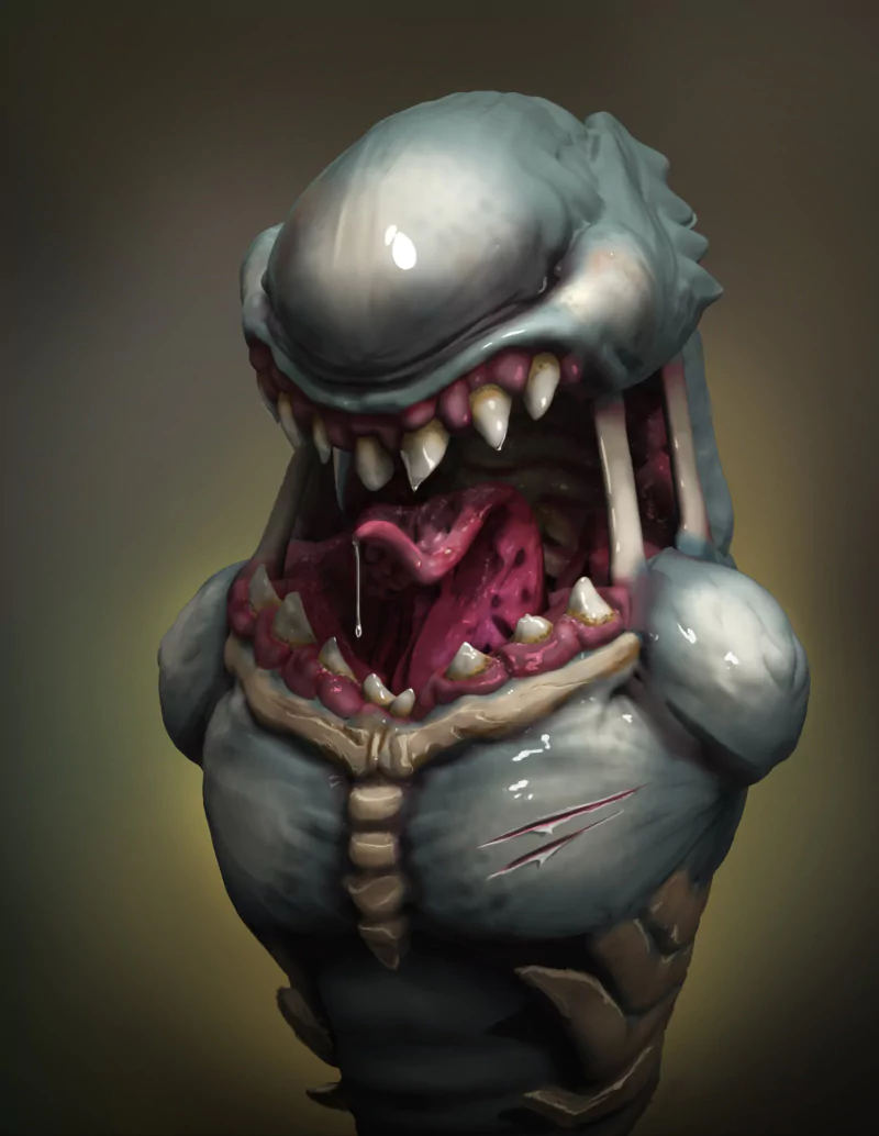  Strange creature by Michał Grzęda