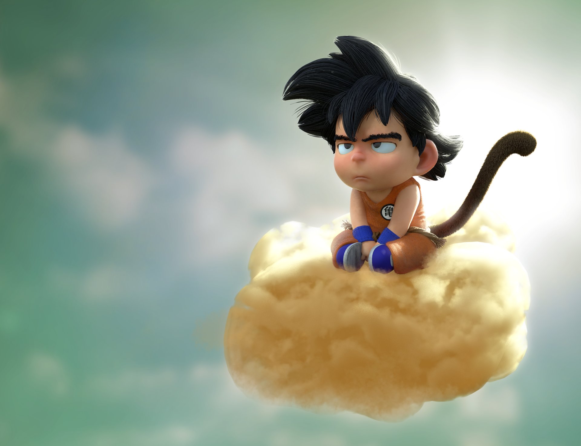 Sad Goku by Gabriel Cruz