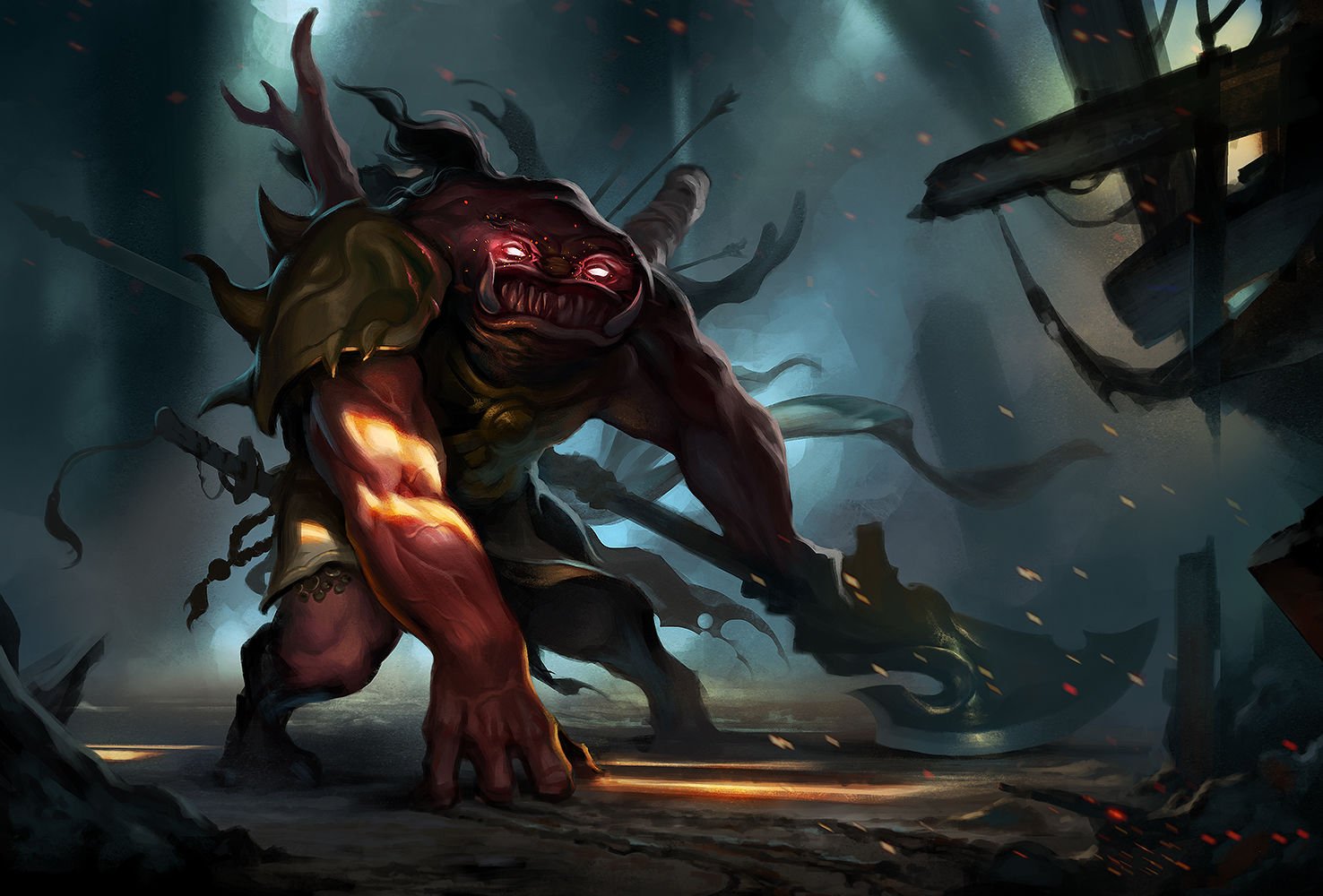 Download Cote De Pablo Fantasy Creature Art