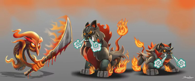  Fire spirit