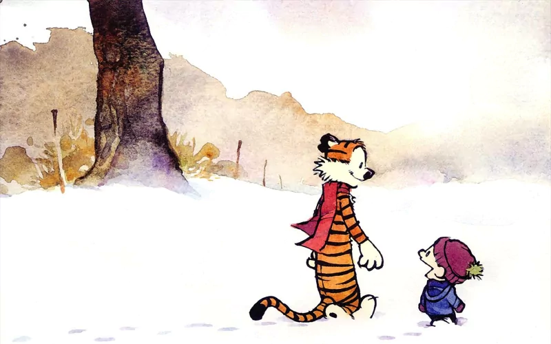 Comic Calvin & Hobbes Image