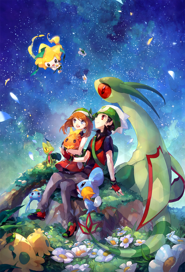 Pokémon: Ruby, Sapphire, and Emerald Art by welchino