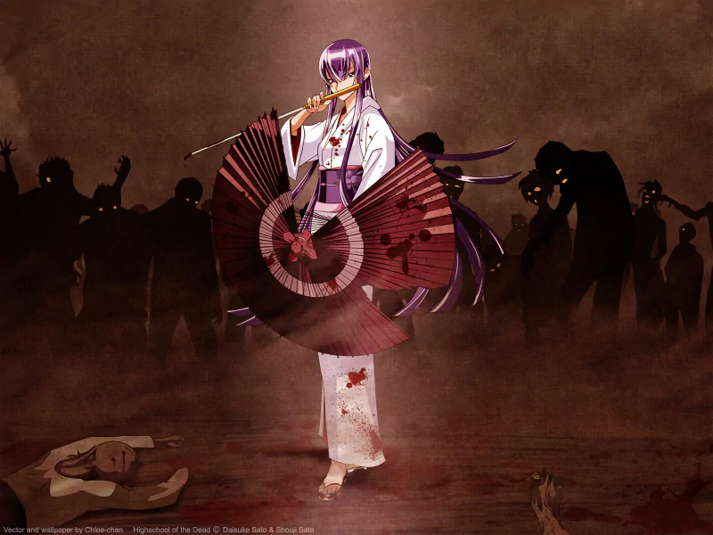 Anime Highschool Of The Dead Image