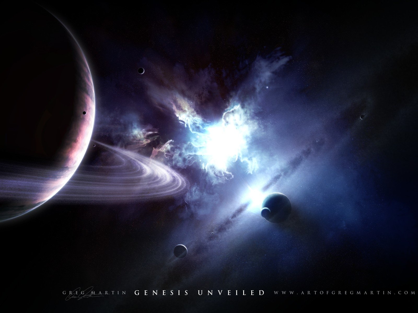 Download Sci Fi Planetary Ring Art
