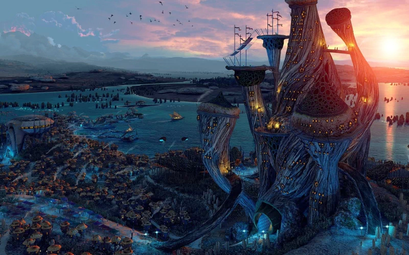 fantasy city fantasy city Image