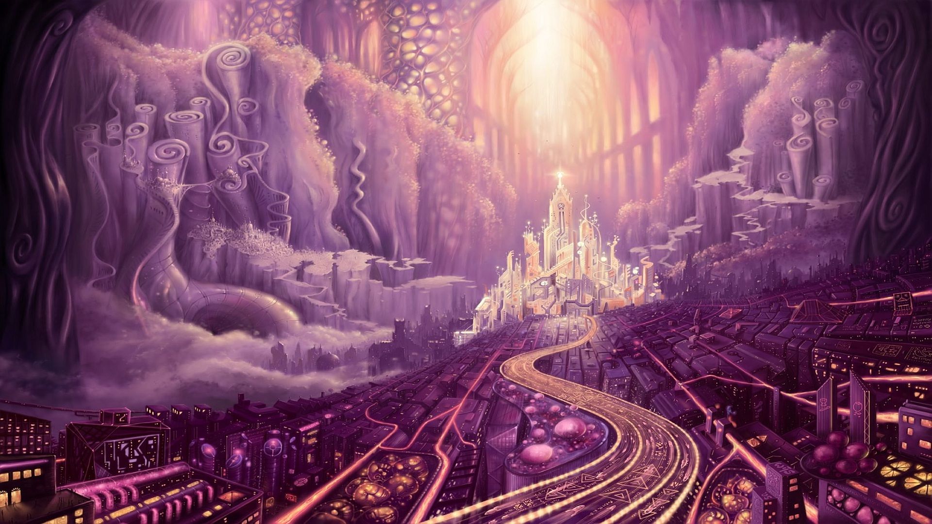 Fantasy City Art