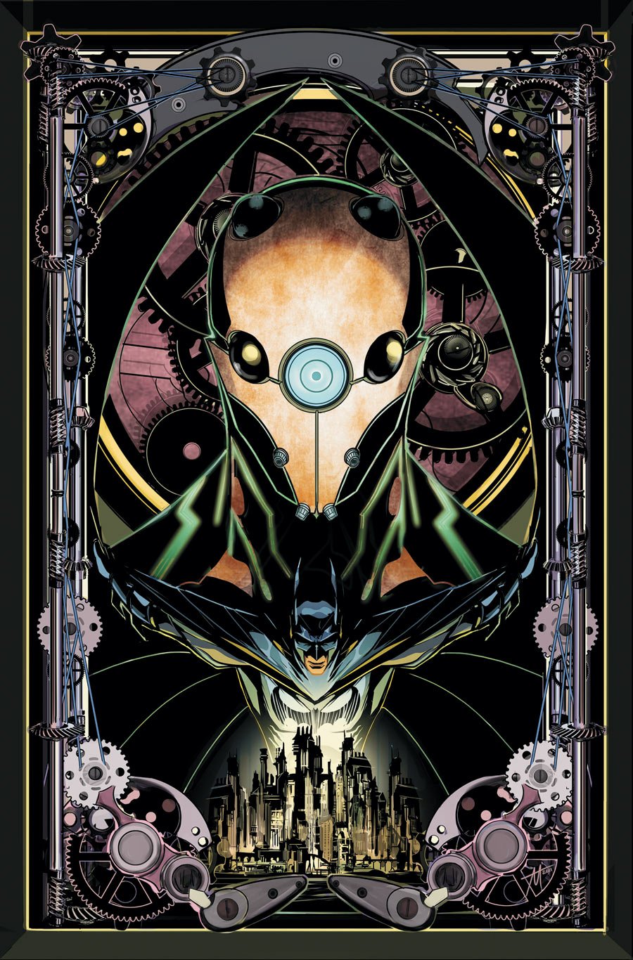 Steampunk Batman Comic